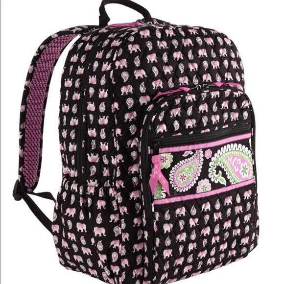 vera bradley elephant backpack